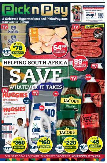 Pick n Pay catalogue  - 21/09/2023 - 11/10/2023.