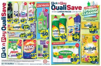 Pick n Pay catalogue  - 21/09/2023 - 08/10/2023.