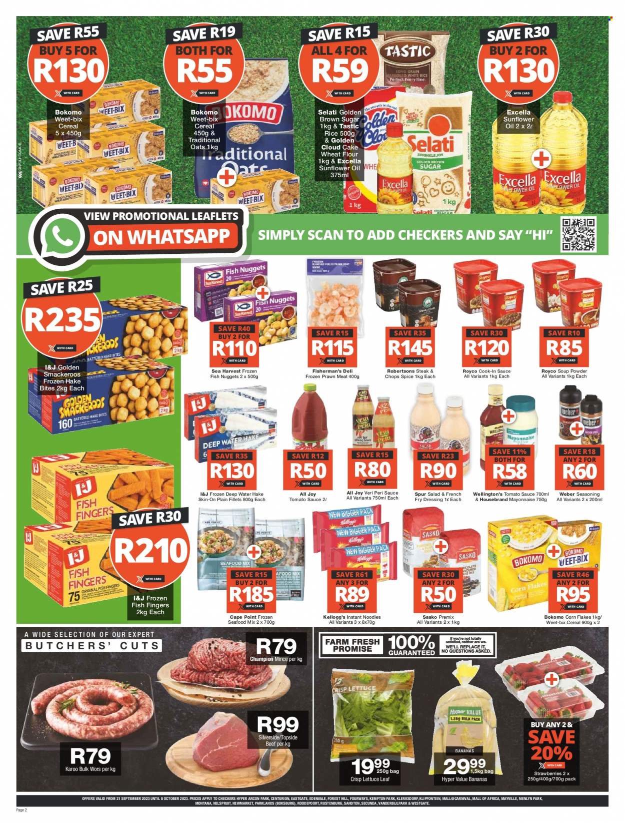 Checkers specials - 21/09/2023 - 08/10/2023. Page 2