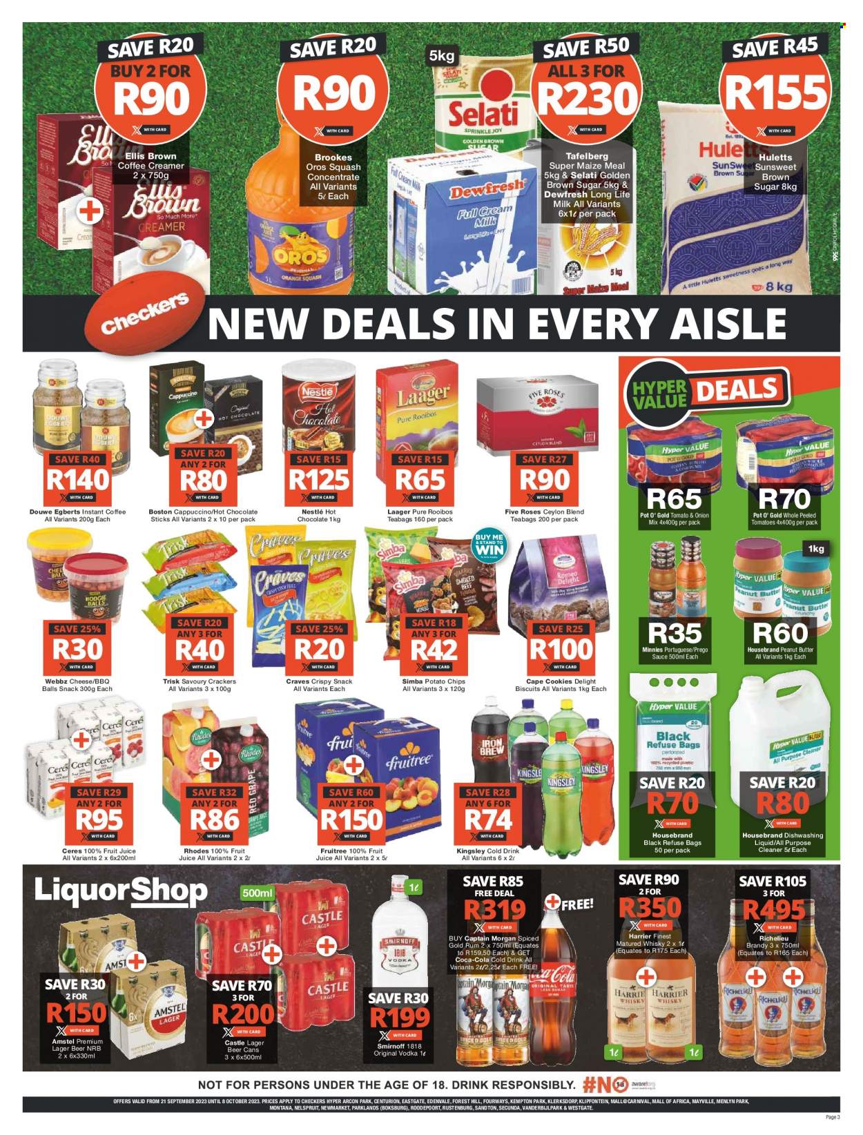Checkers specials - 21/09/2023 - 08/10/2023. Page 3