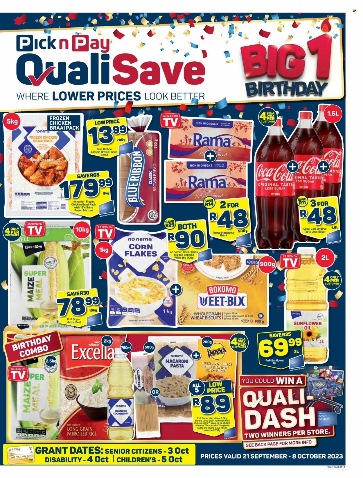 Pick n Pay QualiSave specials - 21/09/2023 - 08/10/2023. Page 1