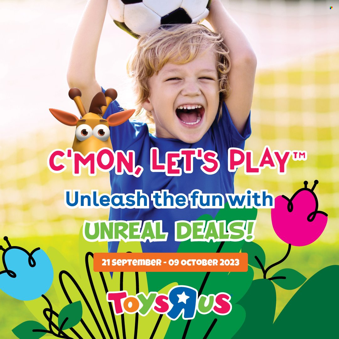 Toys R Us specials - 21/09/2023 - 09/10/2023. Page 1