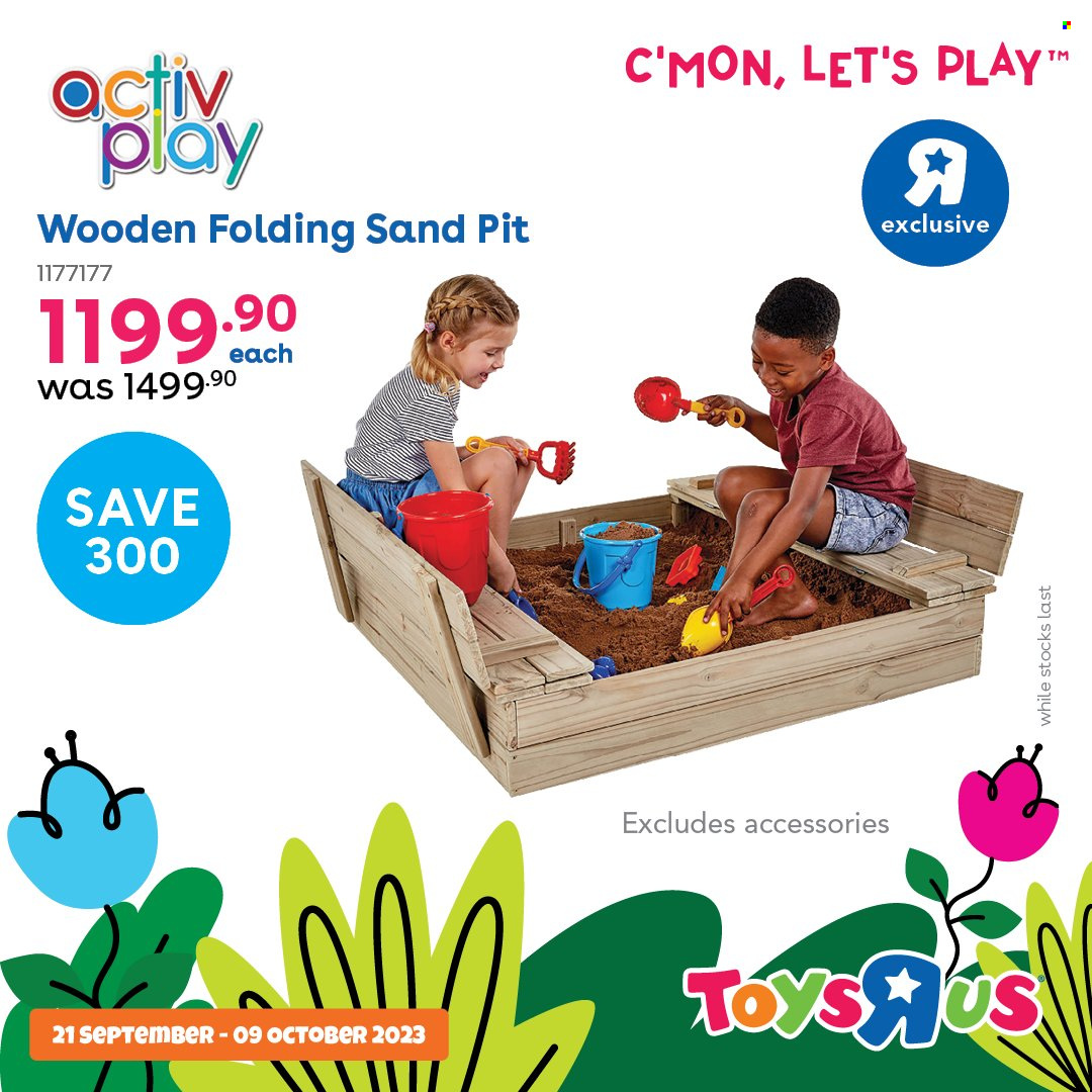 Toys R Us specials - 21/09/2023 - 09/10/2023. Page 29
