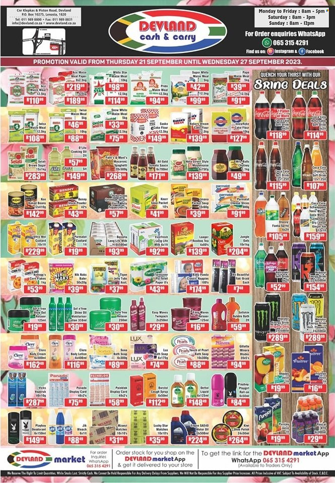 Devland specials - 21/09/2023 - 27/09/2023. Page 1