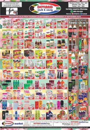 Devland catalogue  - 21/09/2023 - 27/09/2023.