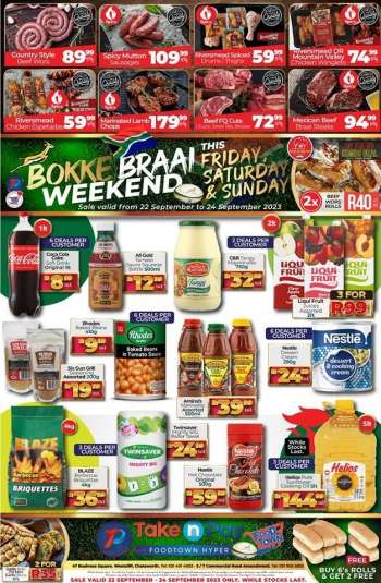 Take n Pay catalogue  - 22/09/2023 - 24/09/2023.