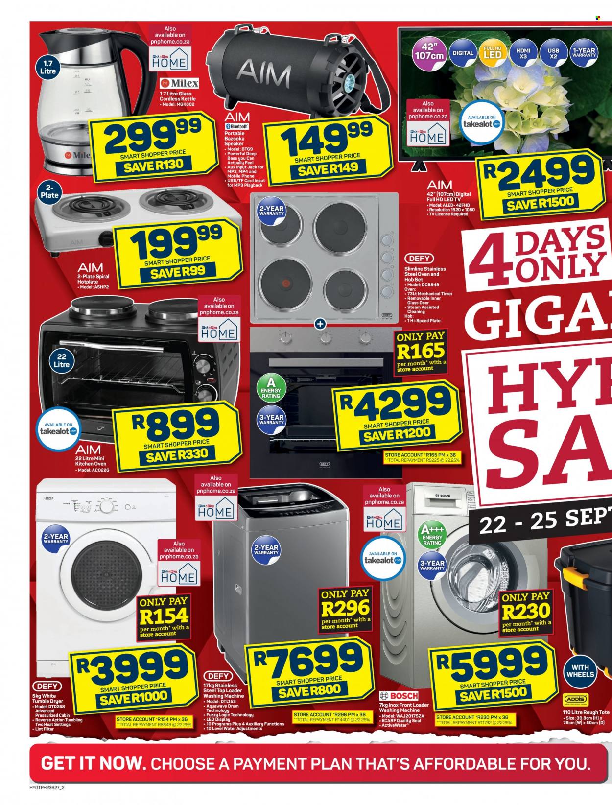 Pick n Pay Hypermarket specials - 22/09/2023 - 25/09/2023. Page 2