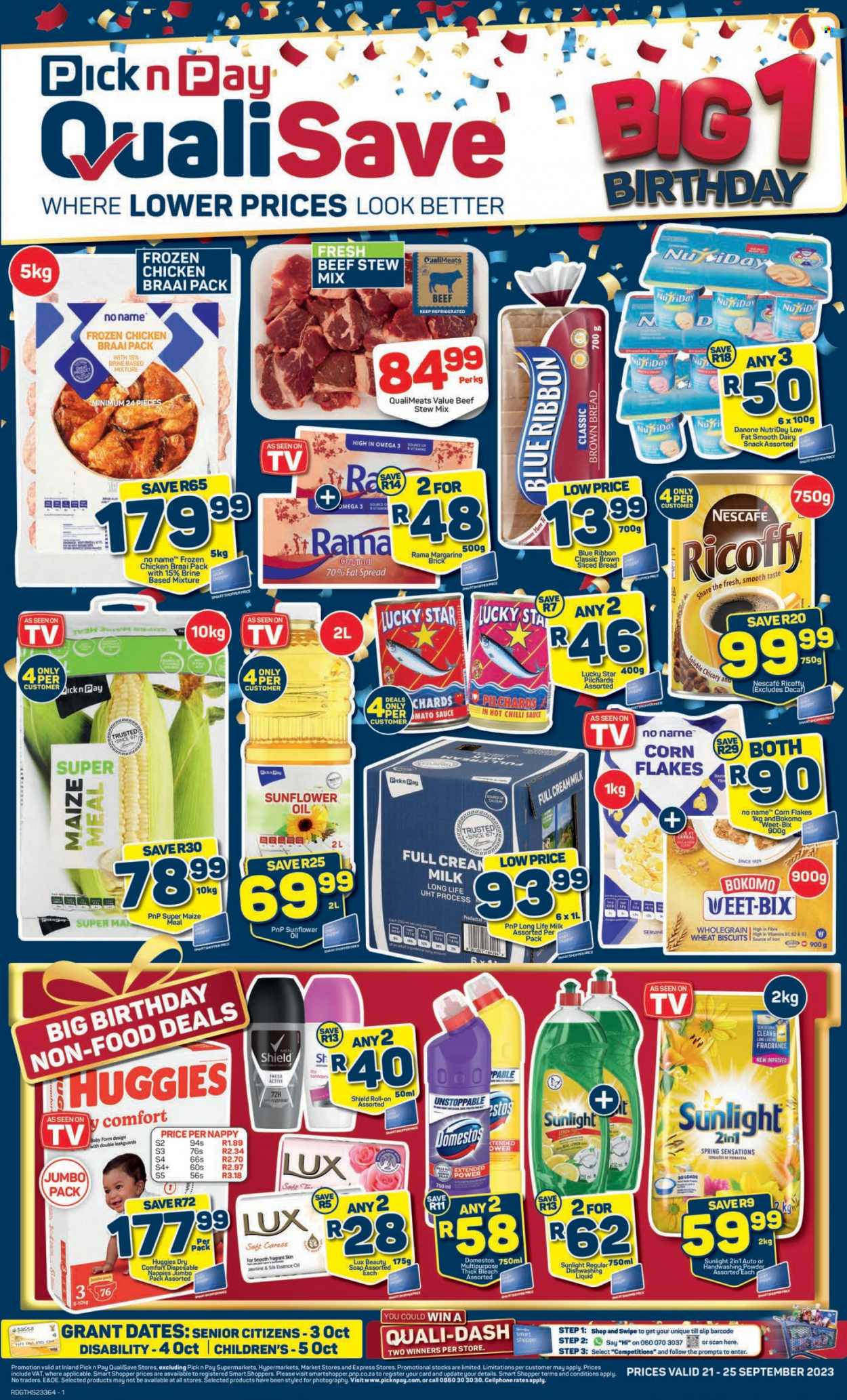 Pick n Pay QualiSave specials - 21/09/2023 - 25/09/2023. Page 1