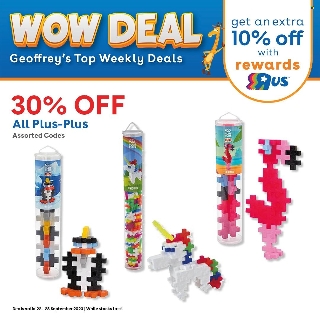 Toys R Us specials - 22/09/2023 - 28/09/2023. Page 3