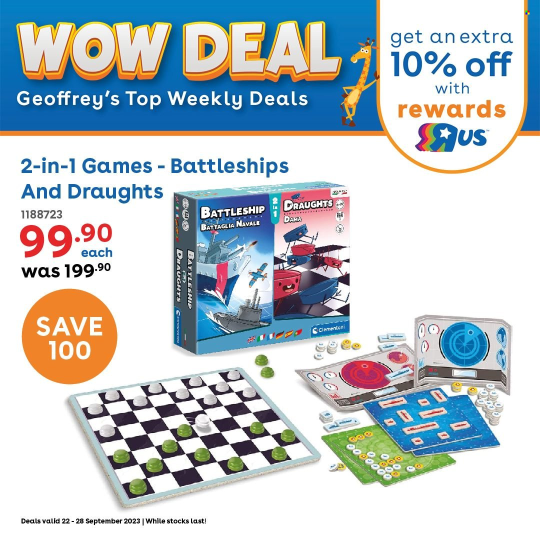 Toys R Us specials - 22/09/2023 - 28/09/2023. Page 12