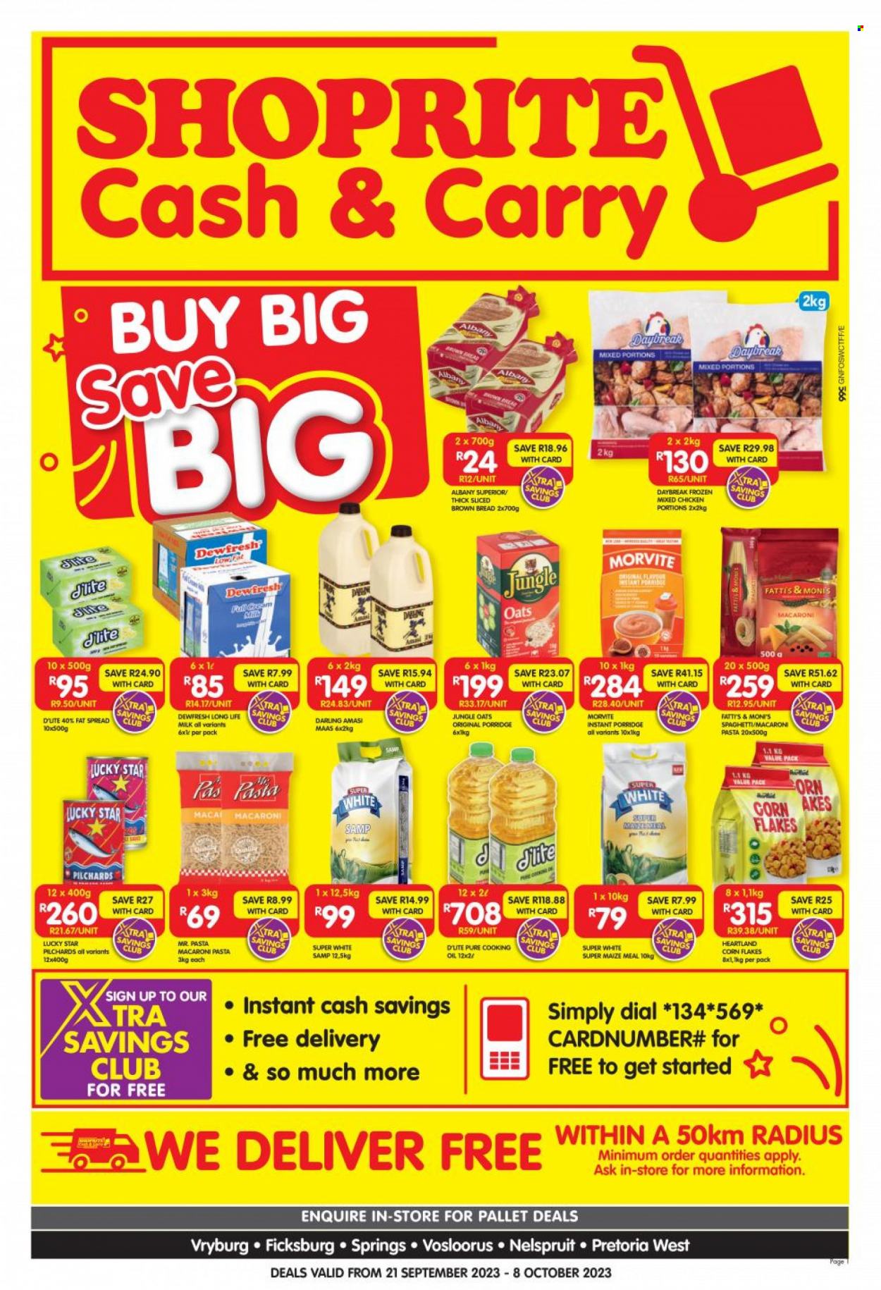 Shoprite specials - 21/09/2023 - 08/10/2023. Page 1