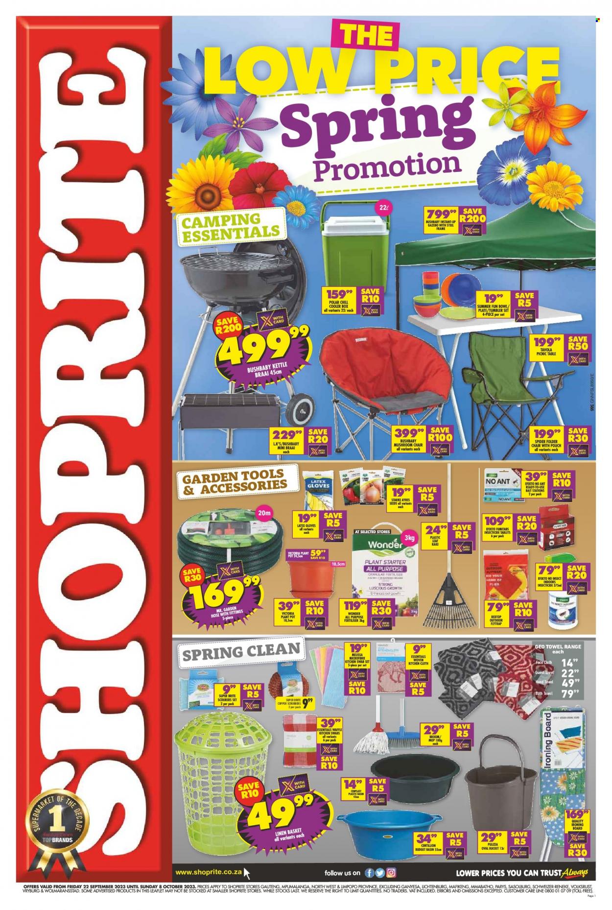 Shoprite specials - 22/09/2023 - 08/10/2023. Page 1