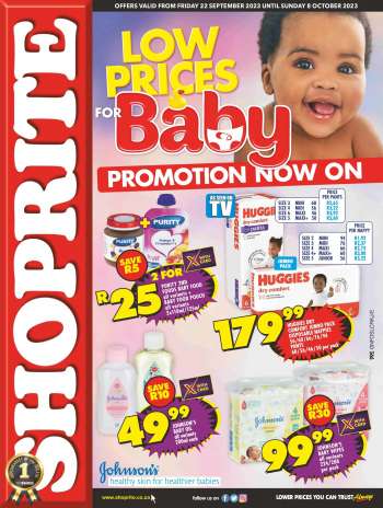 Shoprite catalogue  - 22/09/2023 - 08/10/2023.
