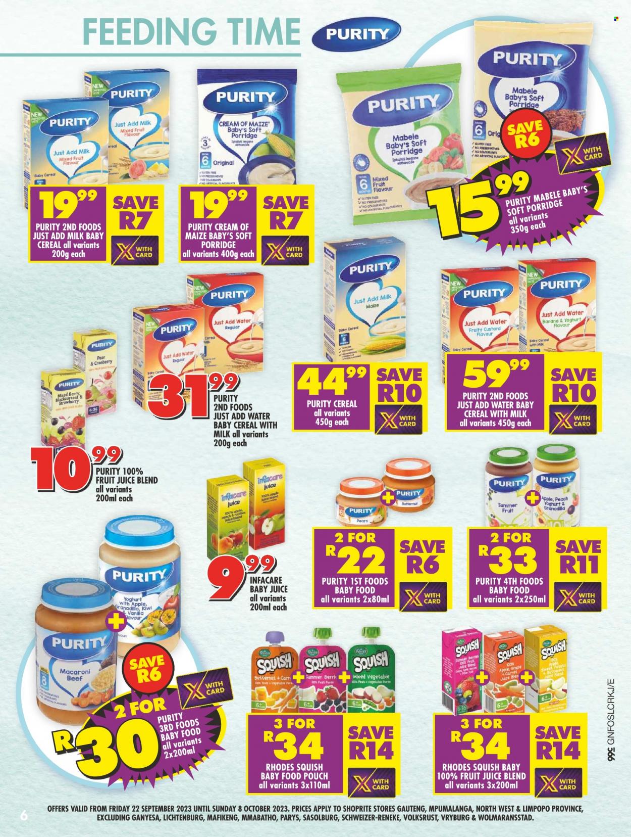 Shoprite specials - 22/09/2023 - 08/10/2023. Page 6