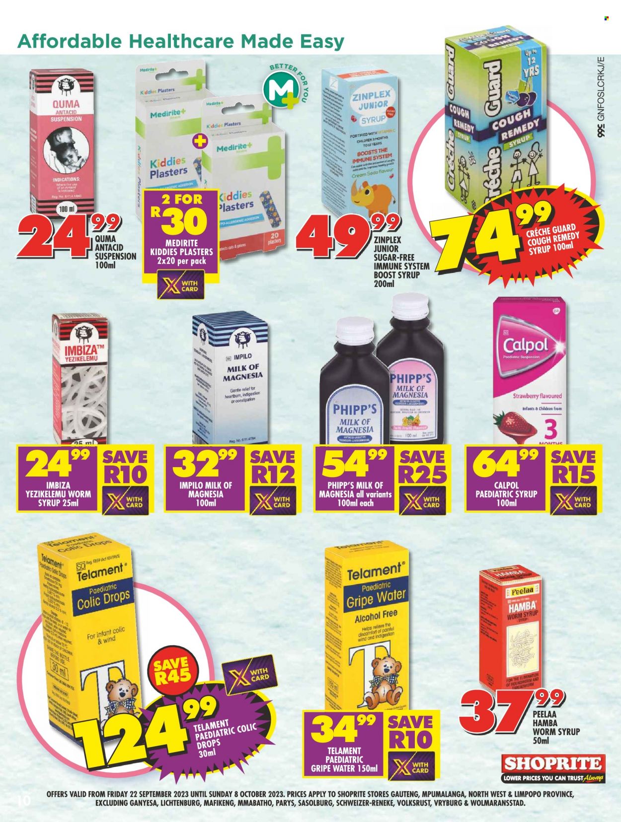 Shoprite specials - 22/09/2023 - 08/10/2023. Page 10