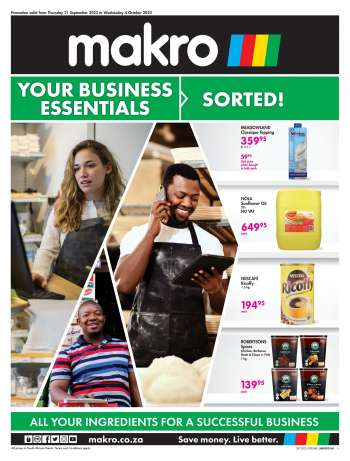 Makro catalogue  - 21/09/2023 - 04/10/2023.