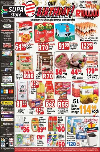 Supa Store catalogue  - 22/09/2023 - 08/10/2023.