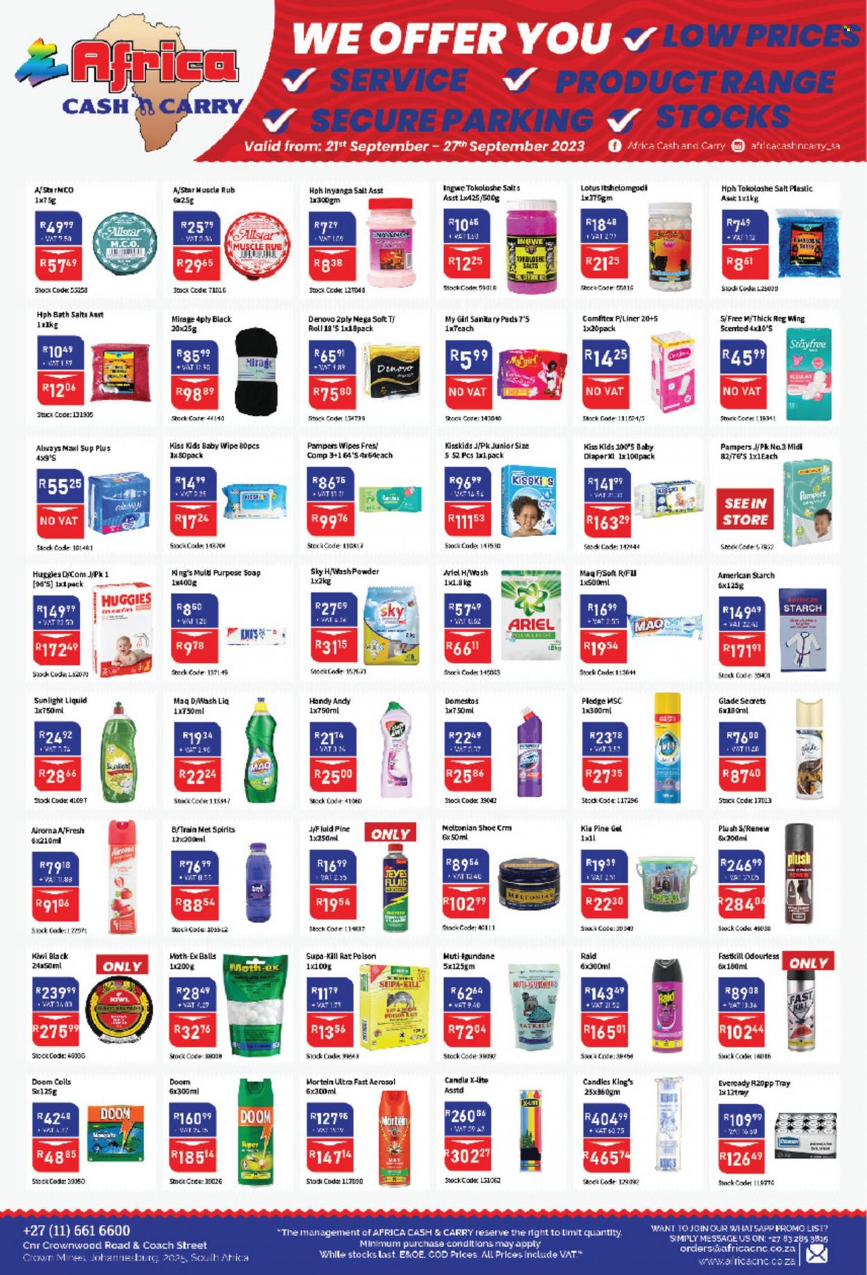 Africa Cash & Carry specials - 21/09/2023 - 27/09/2023. Page 5