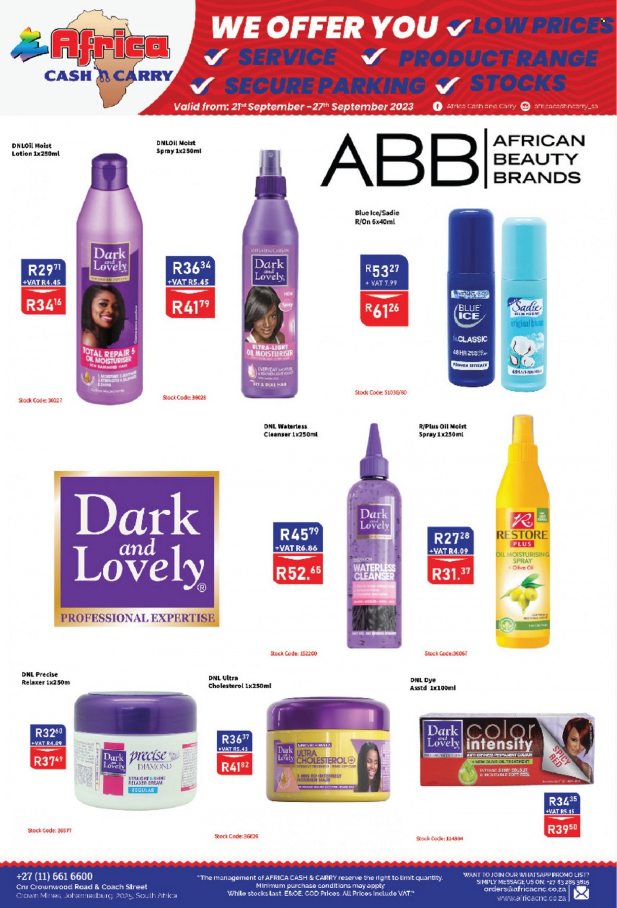 Africa Cash & Carry specials - 21/09/2023 - 27/09/2023. Page 17
