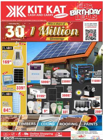 Kit Kat Cash & Carry catalogue  - 21/09/2023 - 25/10/2023.