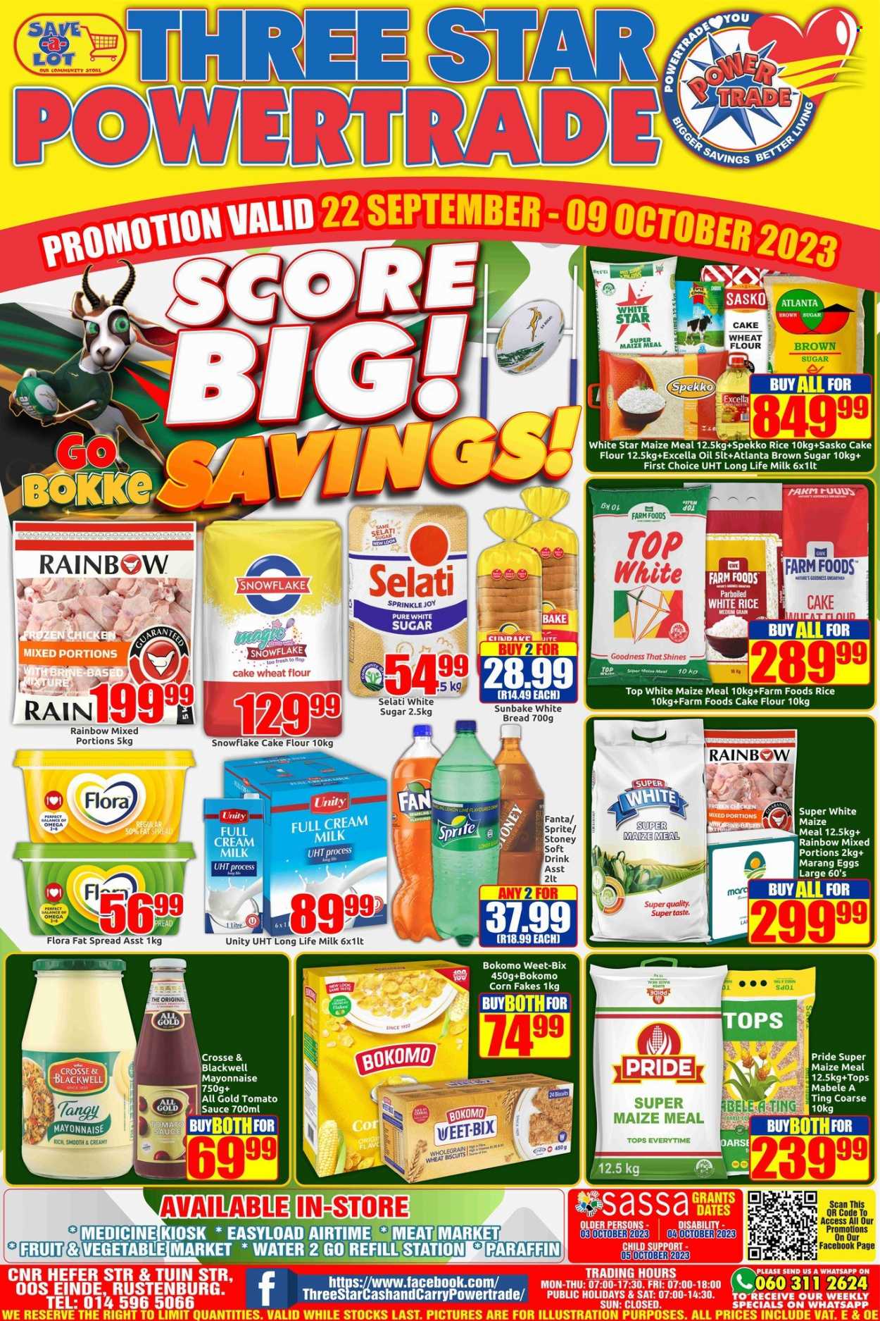 Three Star Cash and Carry specials - 22/09/2023 - 09/10/2023. Page 1