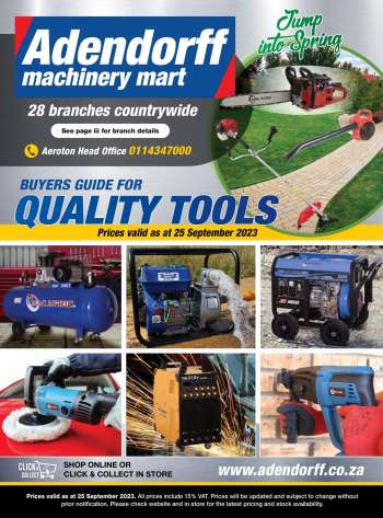 thumbnail - Adendorff Machinery Mart catalogue
