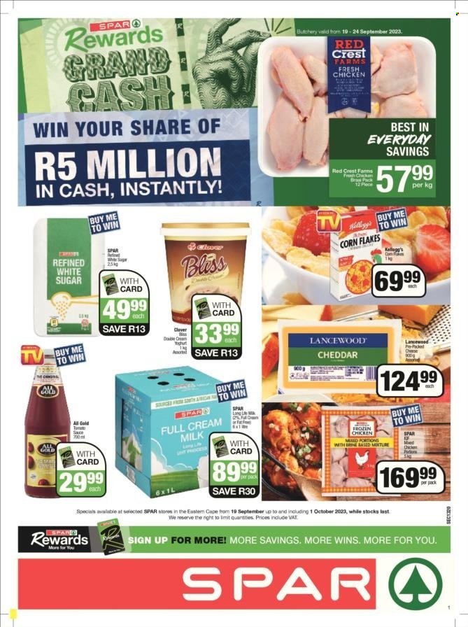 SPAR specials - 19/09/2023 - 01/10/2023. Page 1