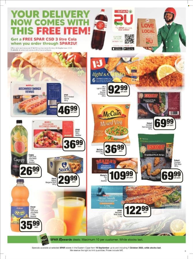 SPAR specials - 19/09/2023 - 01/10/2023. Page 3