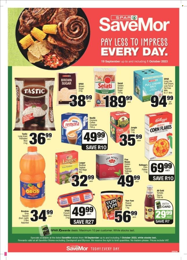 SPAR specials - 19/09/2023 - 01/10/2023. Page 1