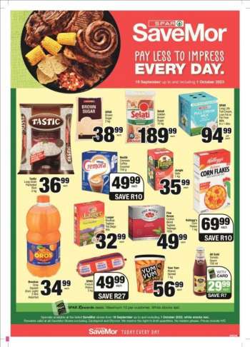 SPAR catalogue  - 19/09/2023 - 01/10/2023.