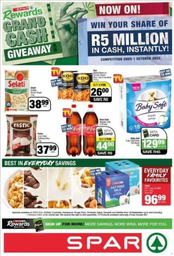 SPAR catalogue  - 19/09/2023 - 01/10/2023.