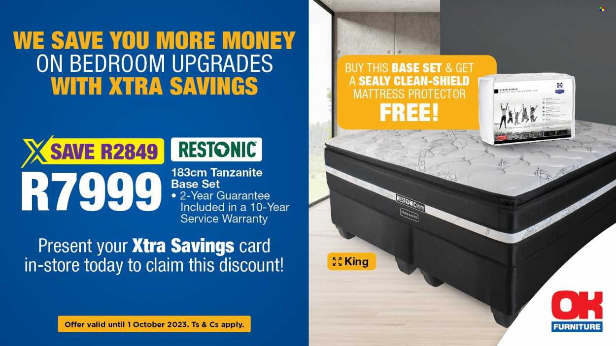 OK Furniture specials - 25/09/2023 - 01/10/2023. Page 1