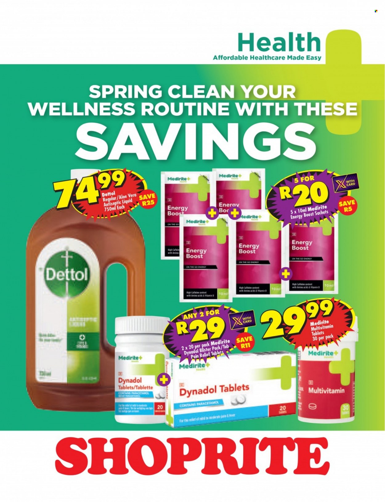 Shoprite specials - 25/09/2023 - 08/10/2023. Page 1