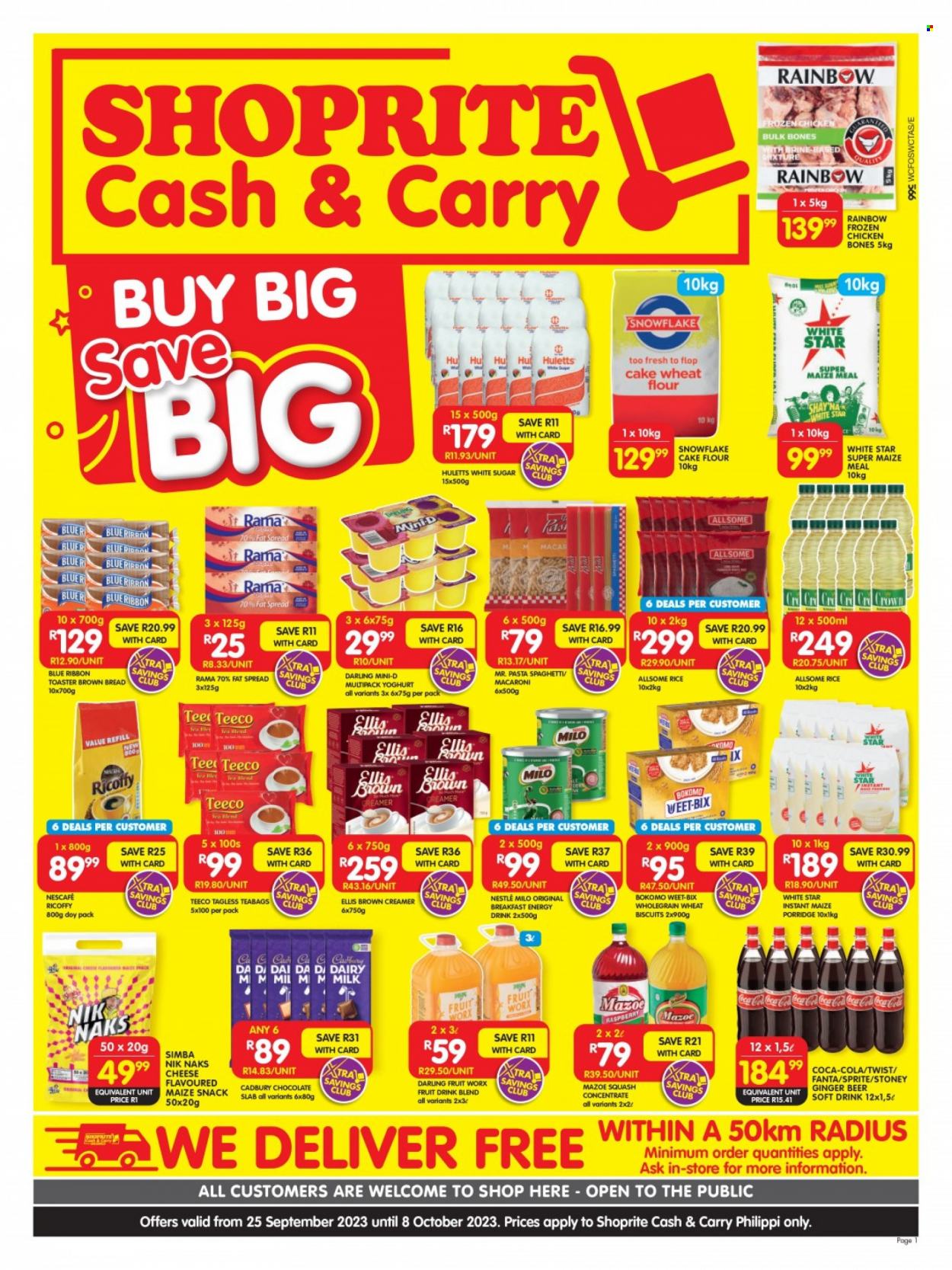 Shoprite specials - 25/09/2023 - 08/10/2023. Page 1