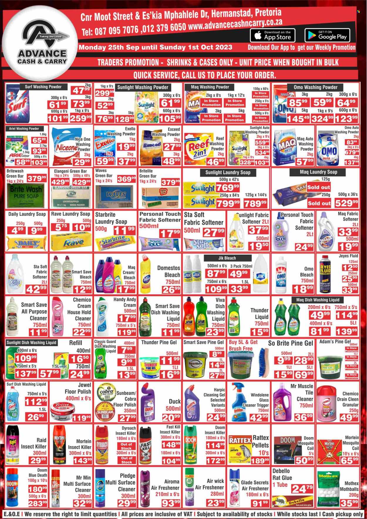 Advance Cash & Carry specials - 25/09/2023 - 01/10/2023. Page 9