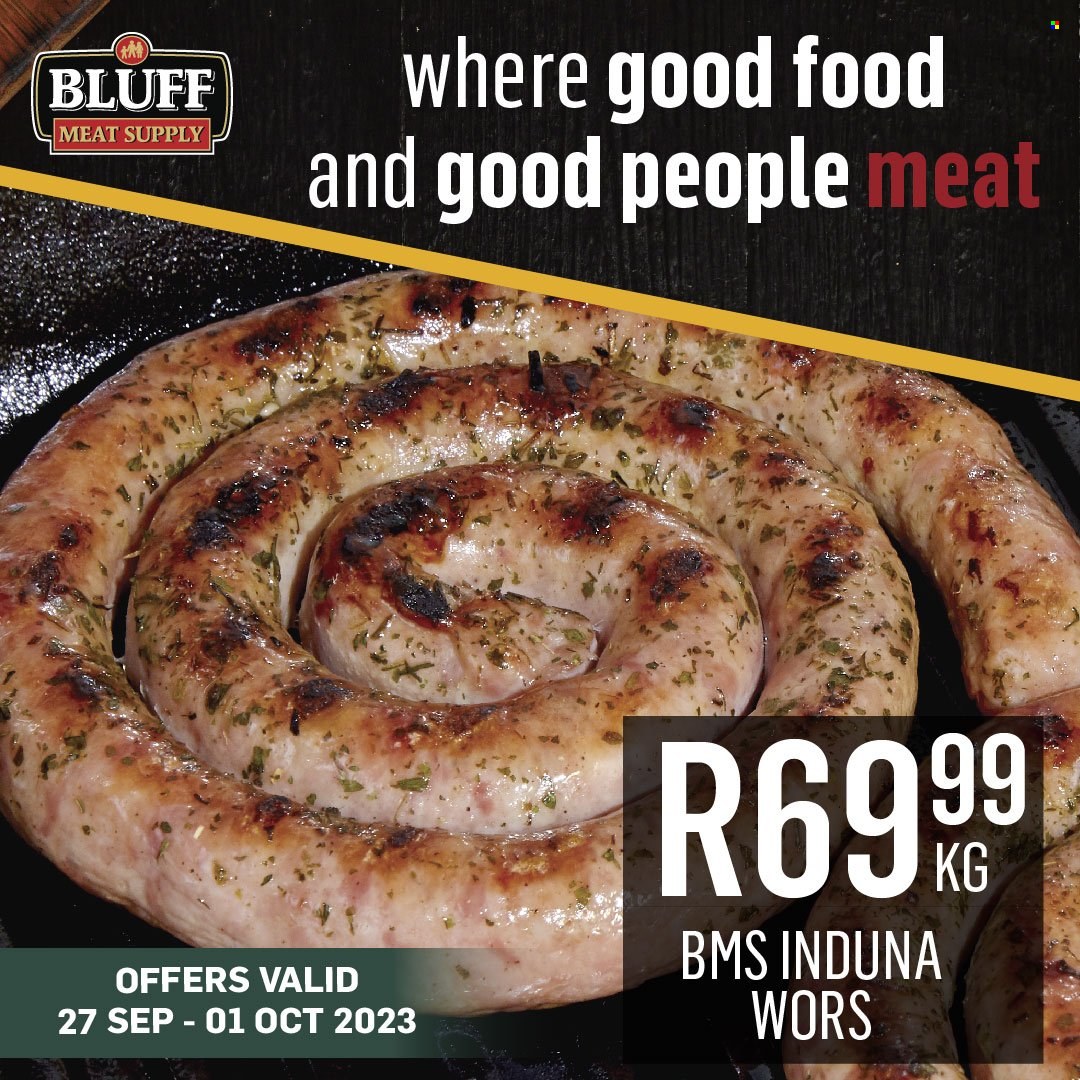 Bluff Meat Supply specials - 27/09/2023 - 01/10/2023. Page 4