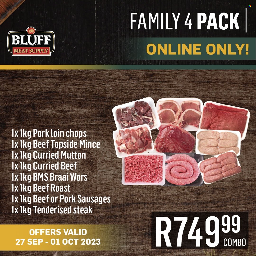 Bluff Meat Supply specials - 27/09/2023 - 01/10/2023. Page 8