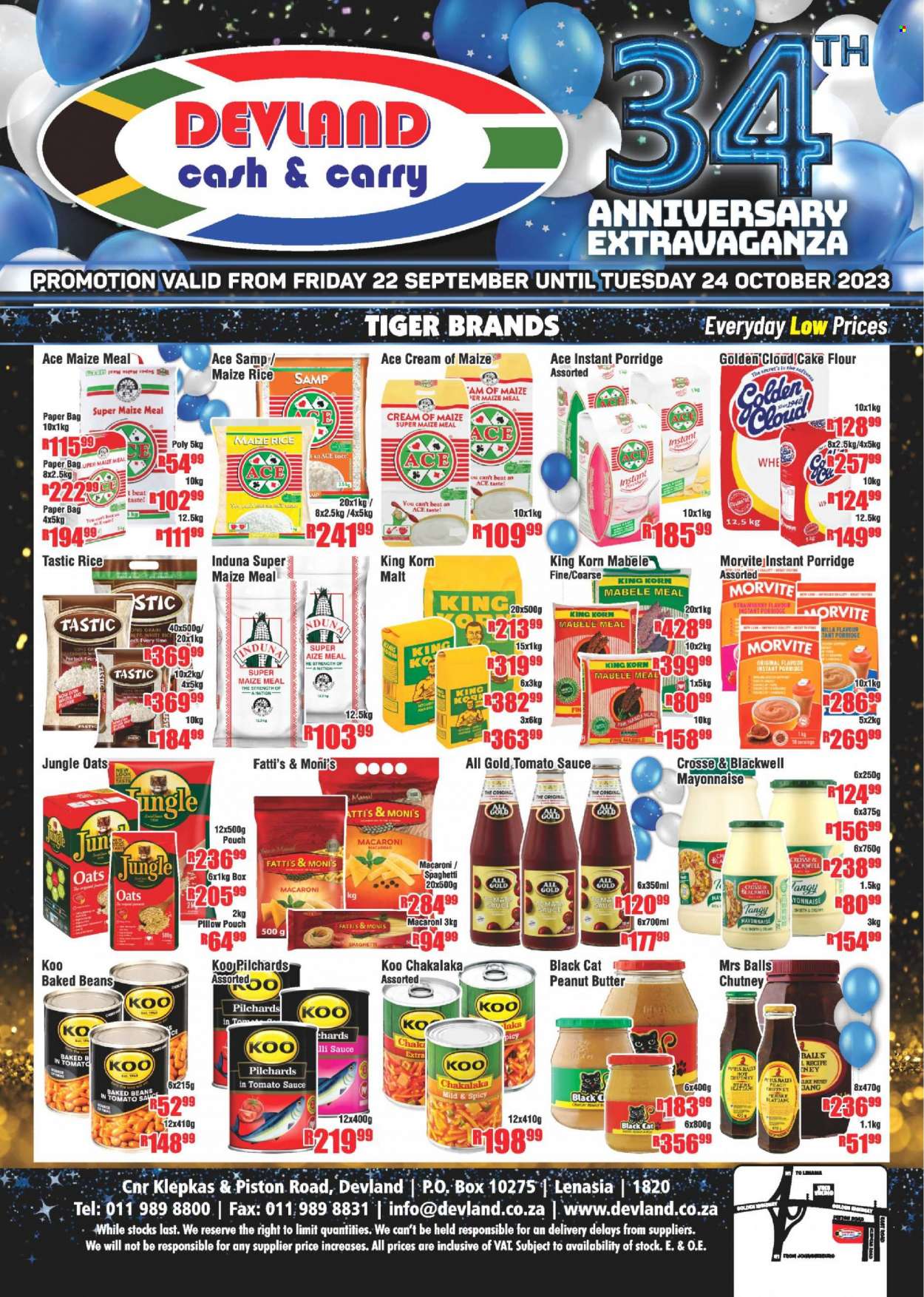 Devland specials - 22/09/2023 - 24/10/2023. Page 1