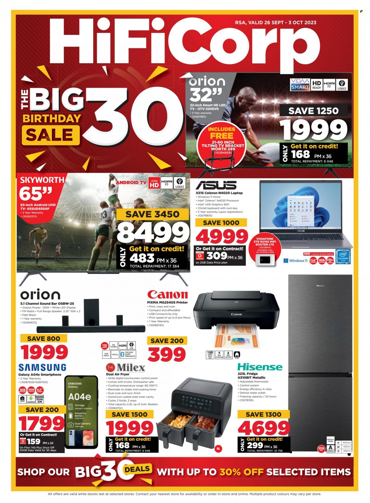 HiFi Corp specials - 26/09/2023 - 03/10/2023. Page 1