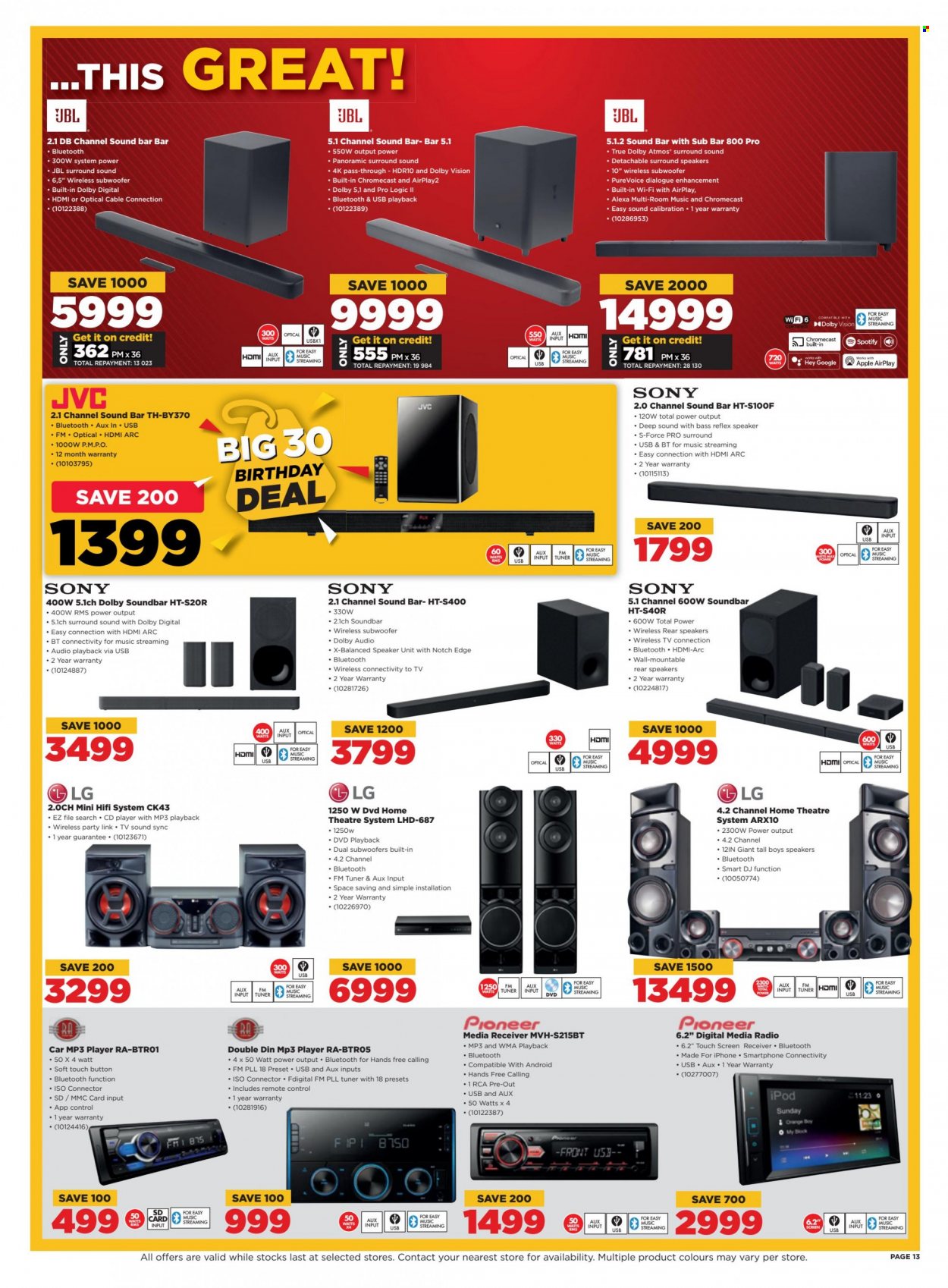 HiFi Corp specials - 26/09/2023 - 03/10/2023. Page 13