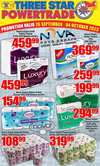 Three Star Cash and Carry catalogue  - 26/09/2023 - 04/10/2023.
