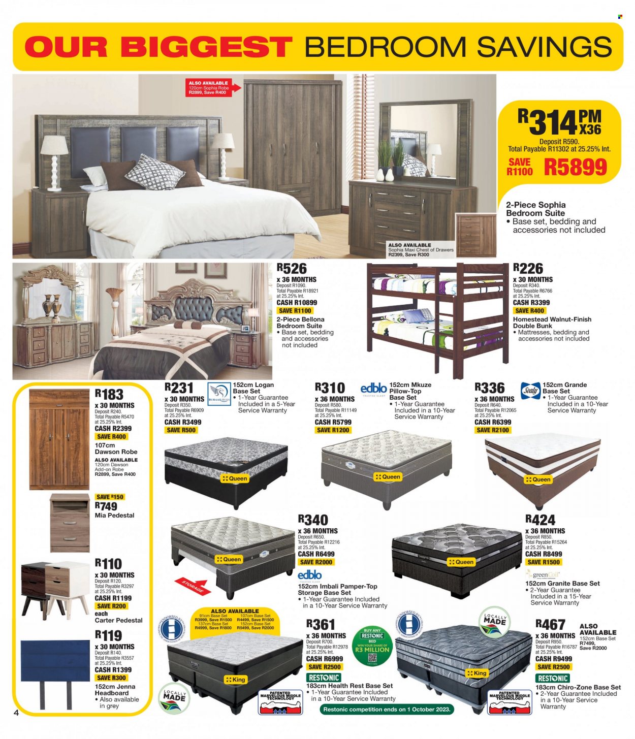 OK Furniture specials - 28/09/2023 - 08/10/2023. Page 4