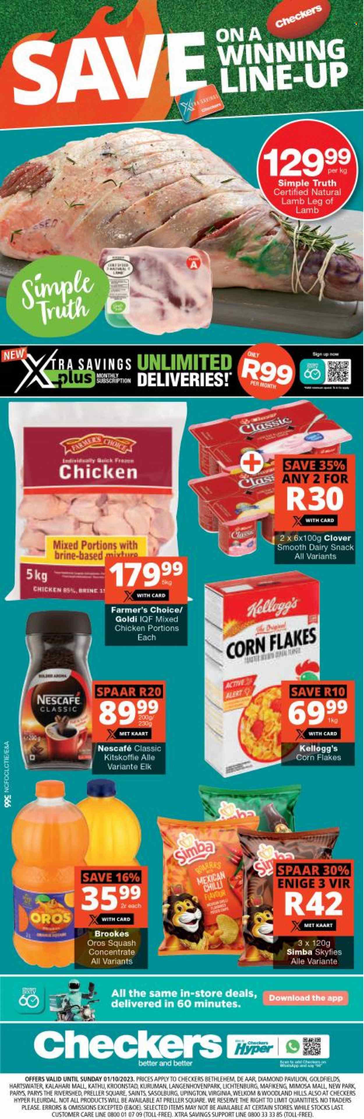 Checkers specials - 28/09/2023 - 01/10/2023. Page 1