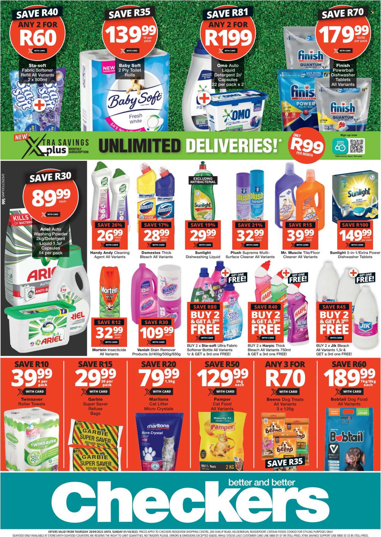 Checkers specials - 28/09/2023 - 01/10/2023. Page 8