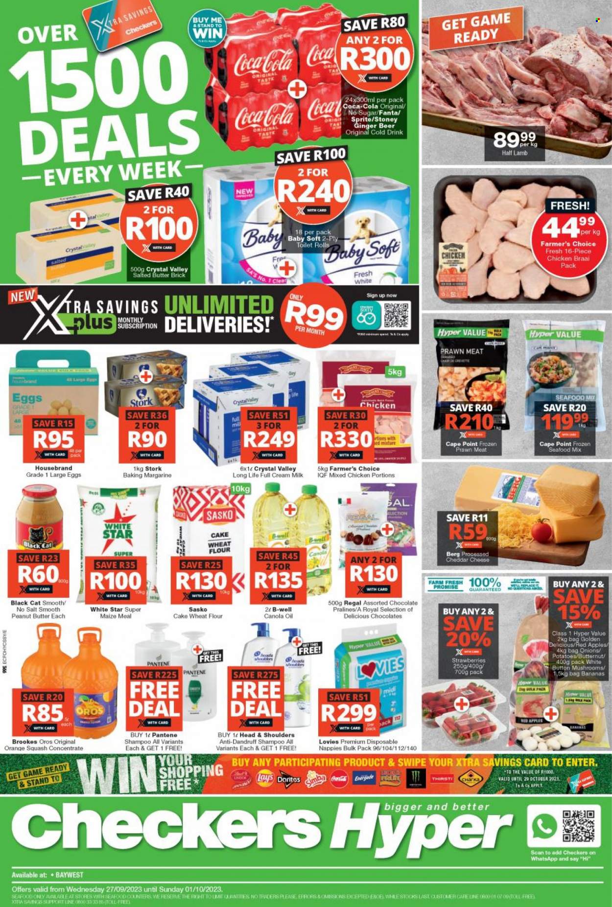 Checkers specials - 27/09/2023 - 01/10/2023. Page 1