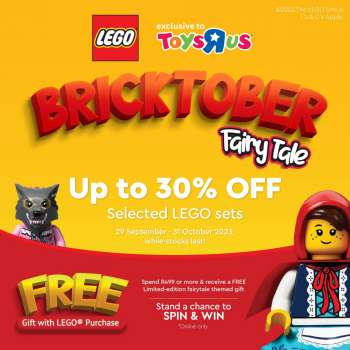 Toys R Us catalogue  - 29/09/2023 - 31/10/2023.