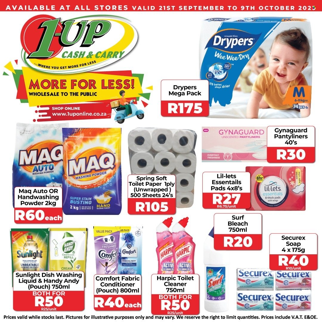 1UP Cash & Carry specials - 21/09/2023 - 09/10/2023. Page 2