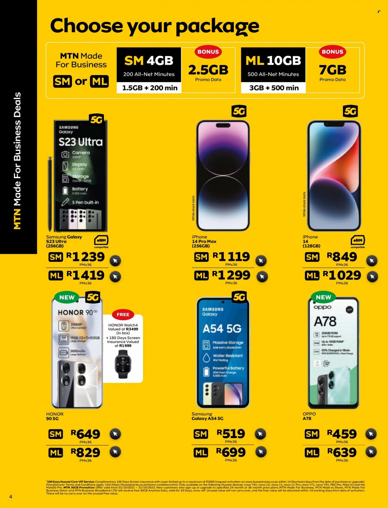 MTN specials - 01/10/2023 - 31/10/2023. Page 4