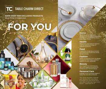 thumbnail - Table Charm Direct catalogue