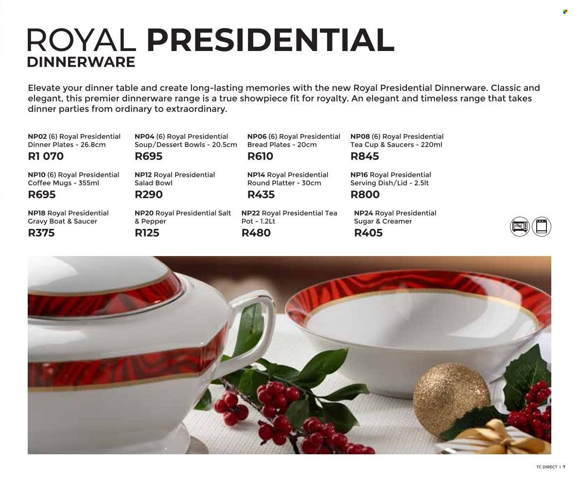 Table Charm Direct specials. Page 7